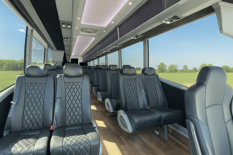 coach bus in Pittsburgh