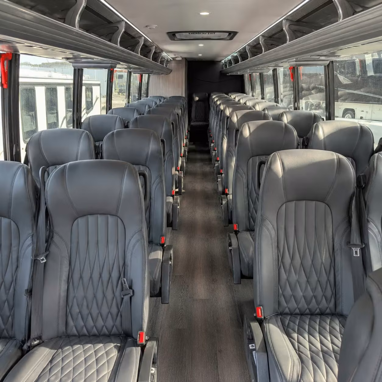 25 passenger minibus inside