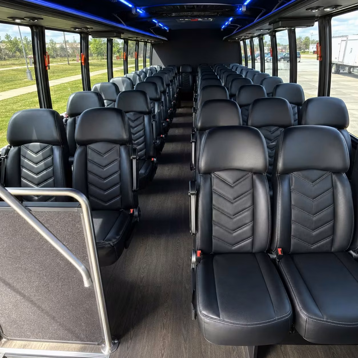 30 passenger minibus interior